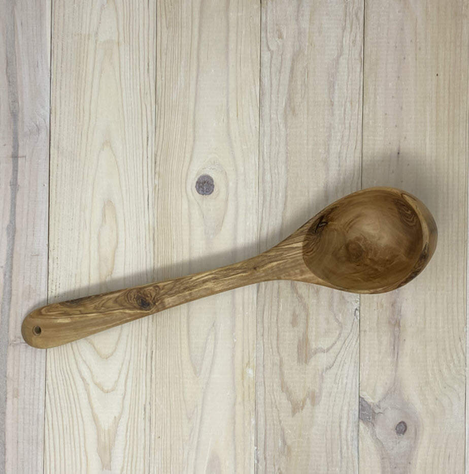 Olive Wood Ladle Artisan Made