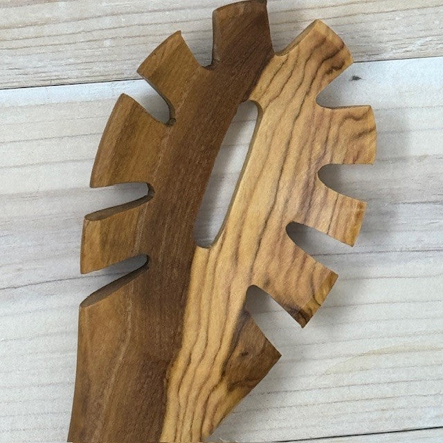 OLIVE WOOD UTENSIL SPAGHETTI SERVER 12"