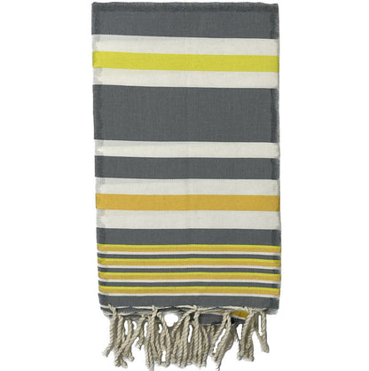 COTTON SPA TOWEL | Yellow and Grey | Bembla STYLE