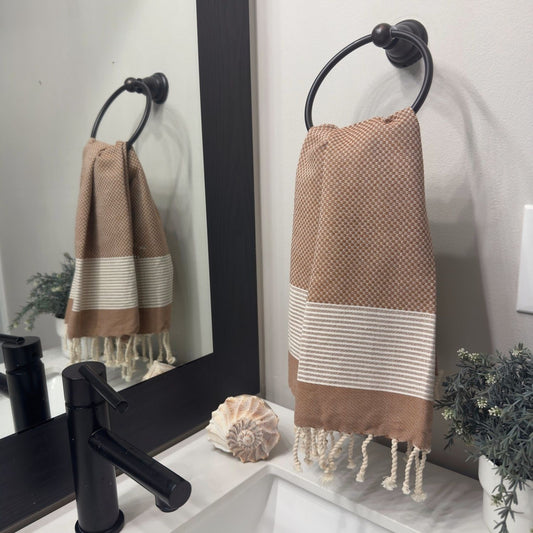 Desert Terracotta Fouta Hand Towel