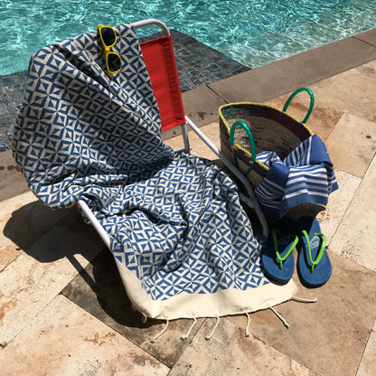 COTTON SPA TOWEL | GREEN | SFAX STYLE