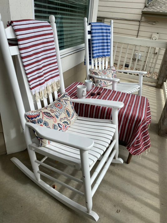 COTTON SPA TOWEL | RED | BIZERTE STYLE