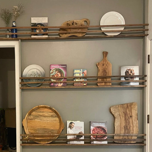 OLIVE WOOD CHARCUTERIE BOARD LARGE