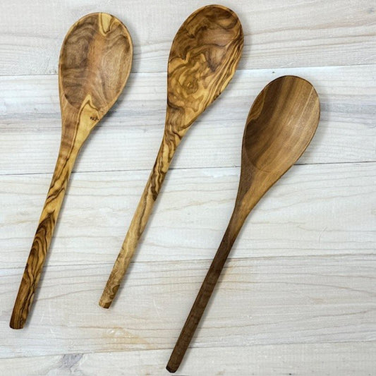 OLIVE WOOD UTENSIL COOKING SPOON