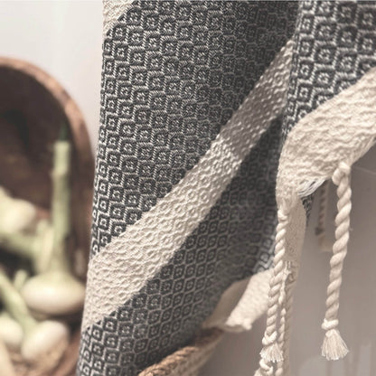 Oasis Diamond Fouta – Slate