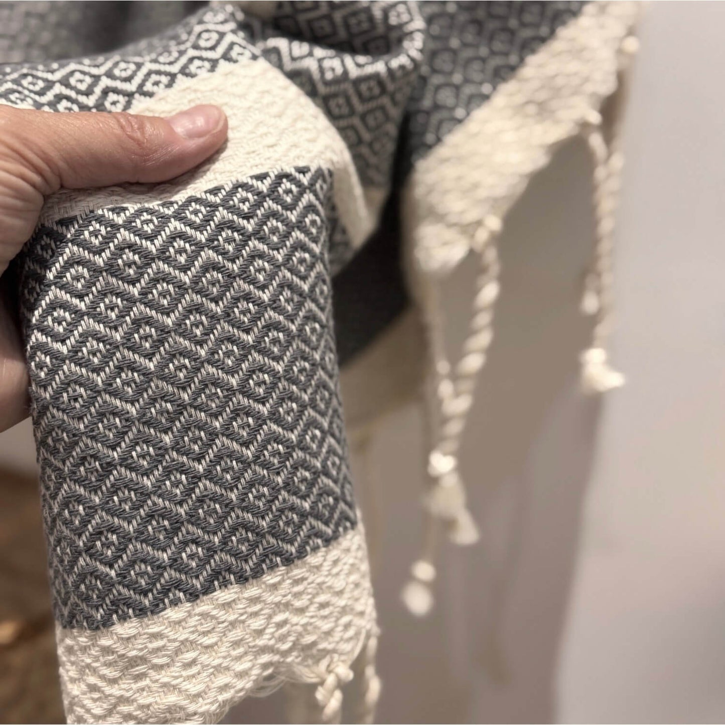 Oasis Diamond Fouta – Slate