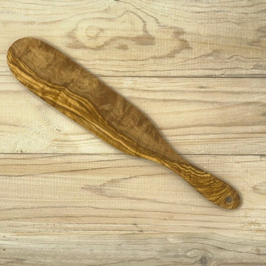 OLIVE WOOD COOKING UTENSIL SPURTLE 12"