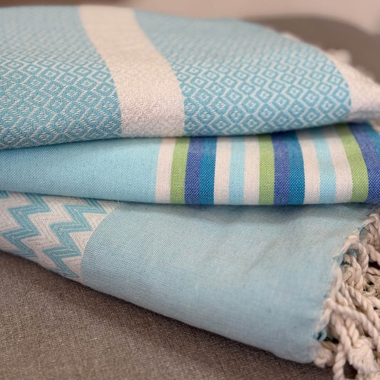 Sahara Desert Fouta  – Coastal Blue
