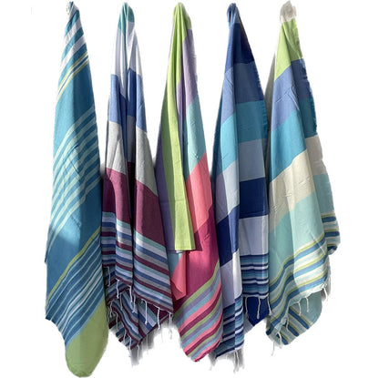 COTTON SPA TOWEL | CYAN | DOUZ STYLE