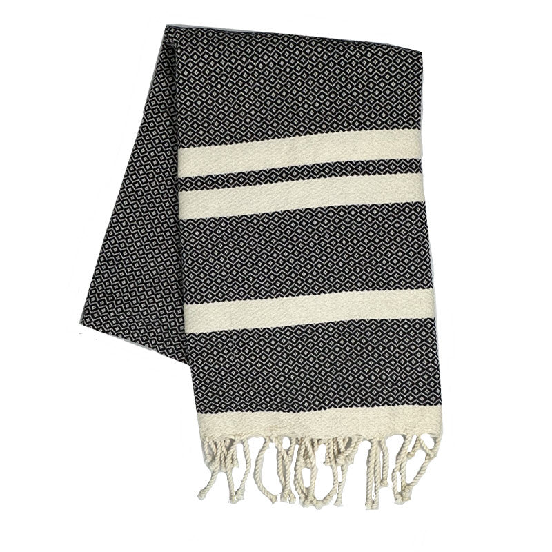COTTON SPA TOWEL | GREY | TOZEUR STYLE